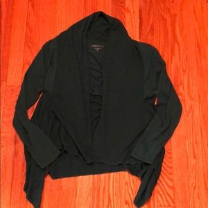 Coldwater Creek teal long sleeve cardigan